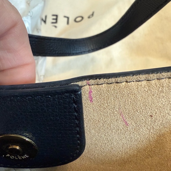 Polene Cyme Mini textured black bag - Picture 10 of 10